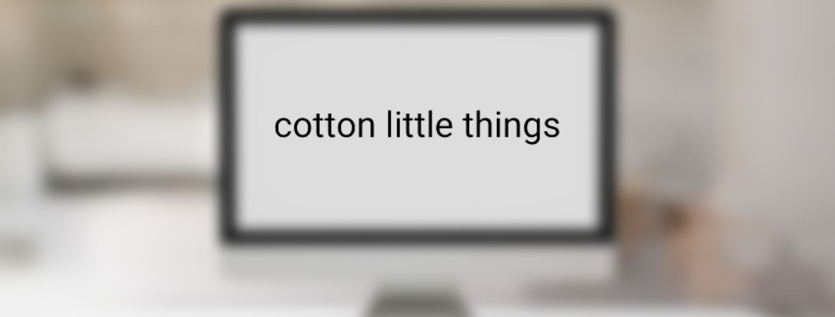 Web para Cotton Little Things